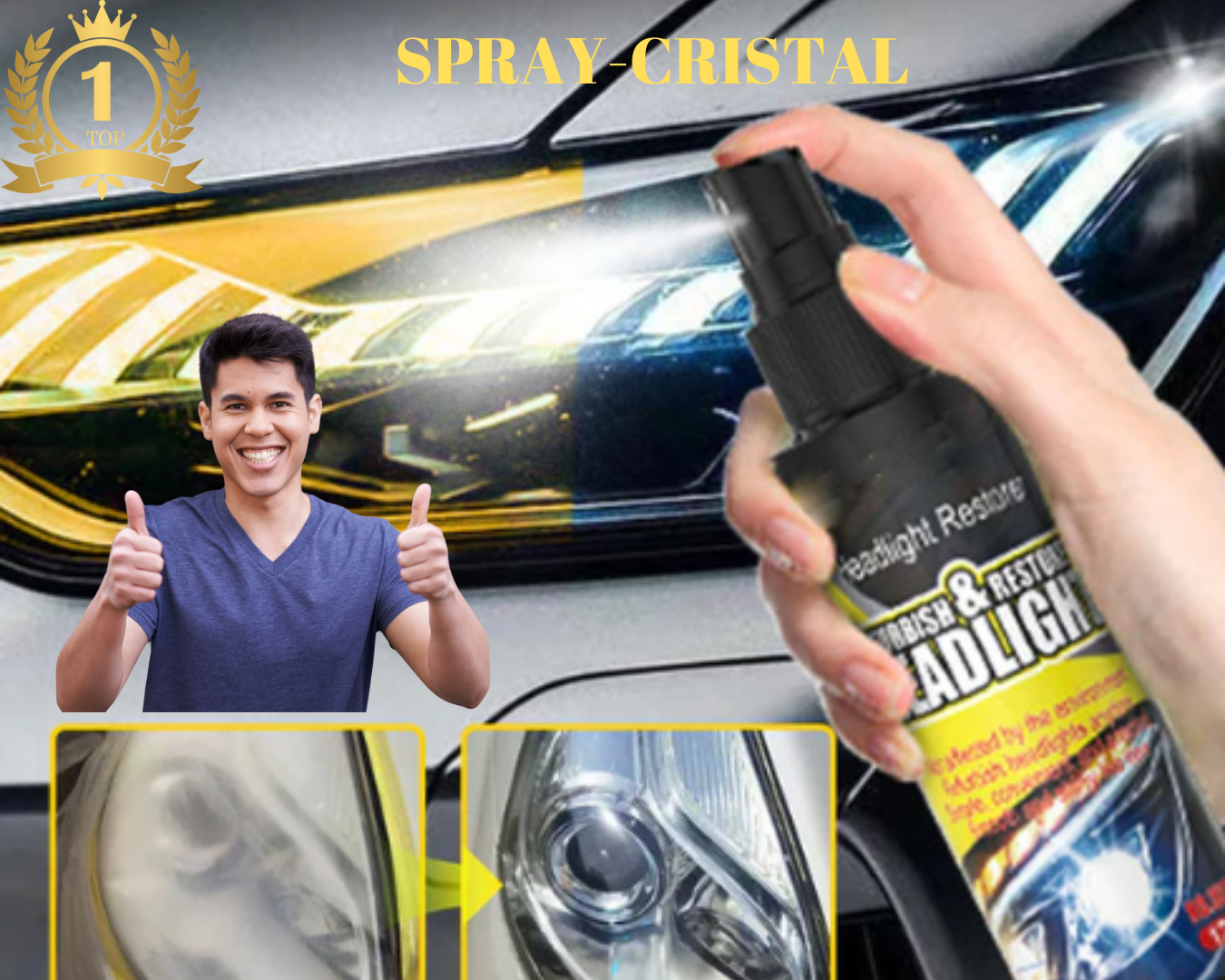Spray faruri