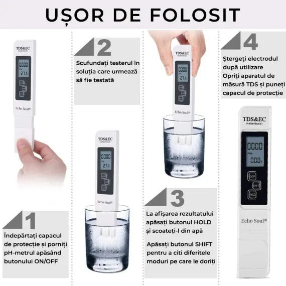 Tester calitatea apei