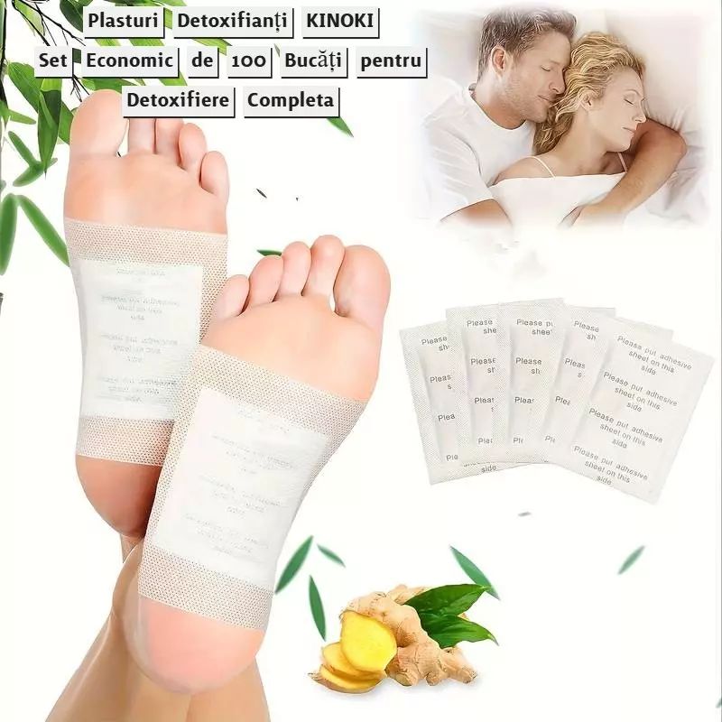 Plasturi Terapeutici de Detoxifiere
